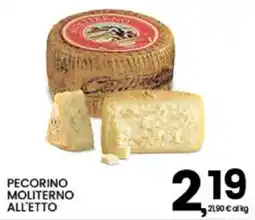 Interspar Pecorino Moliterno all'etto offerta