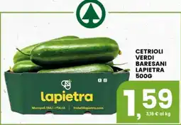 Interspar Cetrioli verdi baresani Lapietra offerta