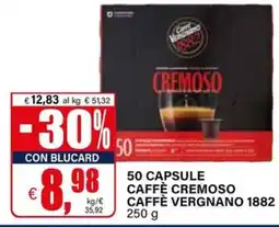 Il Gigante Caffè Cremoso Caffè Vergnano 1882 offerta