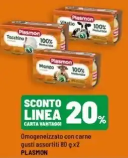 Iper La Grande Omogeneizzato con carne PLASMON offerta