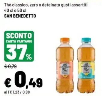 Iper La Grande Thè classico San Benedetto offerta