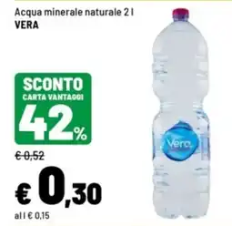 Iper La Grande Acqua minerale naturale Vera offerta
