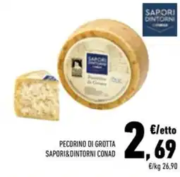 Conad Superstore Pecorino di grotta Sapori&Dintorni Conad offerta