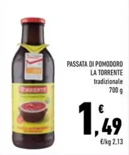 Conad Superstore Passata di pomodoro La Torrente tradizionale offerta