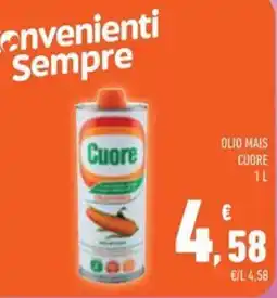 Conad Superstore Olio mais Cuore offerta