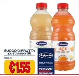 Il Gigante Succo di frutta il gigante offerta