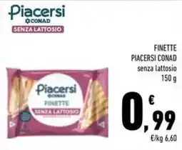 Conad Superstore Finette Piacersi Conad senza lattosio offerta