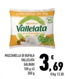 Conad Superstore Mozzarella di bufala vallelata galbani offerta