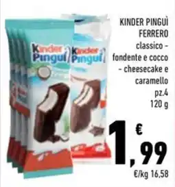 Conad Superstore Kinder Pinguì offerta