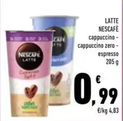 Conad Superstore Nescafé Latte cappuccino offerta