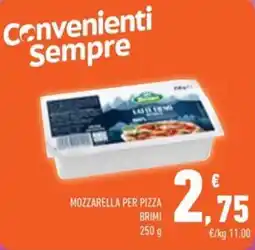 Conad Superstore Mozzarella per pizza Brimi offerta