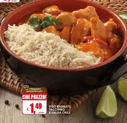 Il Gigante Riso basmati, tacchino e salsa chili offerta