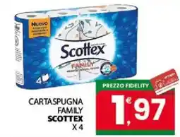Despar Sicilia Cartaspugna family Scottex offerta