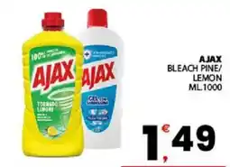 Despar Sicilia Ajax bleach pine/lemon offerta