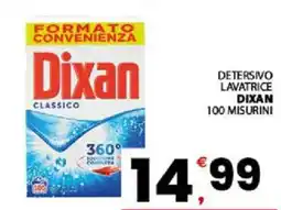 Despar Sicilia Detersivo lavatrice Dixan classico offerta