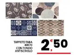 Despar Sicilia Tappeto Tabà offerta