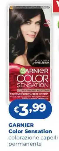 Acqua & Sapone Garnier Color Sensation colorazione capelli permanente offerta