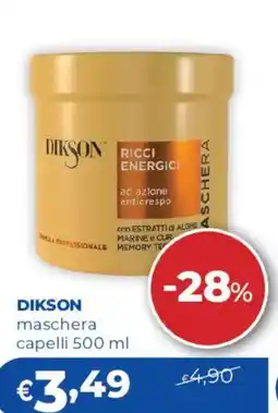 Acqua & Sapone Dikson maschera capelli offerta