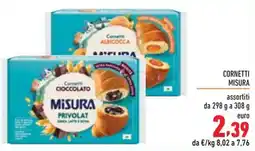 Maxi Supermercati Cornetti Misura offerta