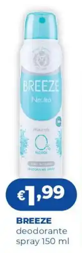 Acqua & Sapone Breeze deodorante spray offerta