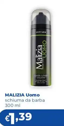 Acqua & Sapone Malizia Uomo schiuma da barba offerta