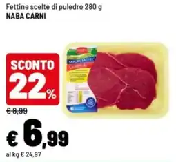 Iper La Grande Fettine scelte di puledro NABA CARNI offerta