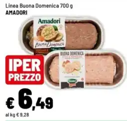 Iper La Grande Linea Buona Domenica Amadori offerta