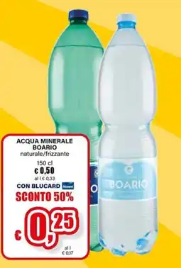 Il Gigante Acqua minerale Boario offerta