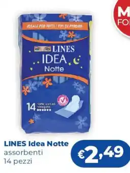 Acqua & Sapone Lines Idea Notte assorbenti offerta