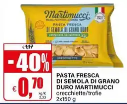 Il Gigante Pasta fresca di semola di grano duro Martimucci offerta