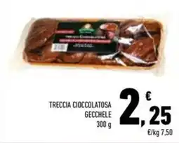 Conad Superstore Treccia cioccolatosa Gecchele offerta
