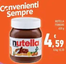 Conad Superstore Nutella offerta