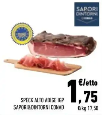 Speck Alto Adige IGP Sapori&Dintorni Conad