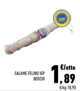 Salame Felino IGP Boschi