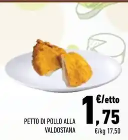 Conad City Petto di pollo alla valdostana offerta