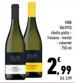 Conad City Vino Valvitis offerta