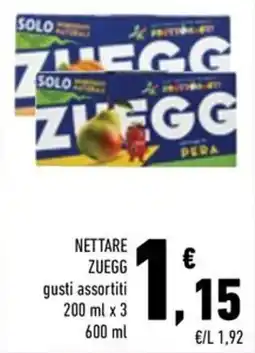 Conad City Nettare Zuegg offerta