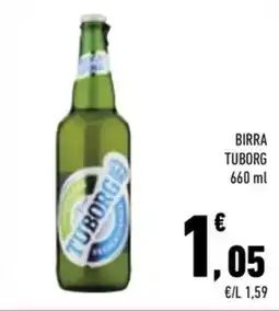 Conad City Birra Tuborg offerta