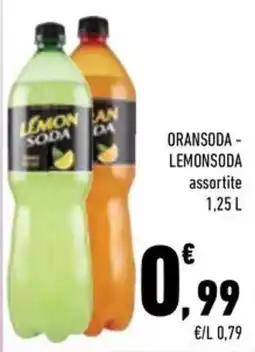 Conad City Oransoda - Lemonsoda assortite offerta