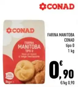 Conad City Farina Manitoba Conad tipo 0 offerta
