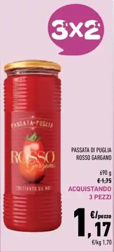 Conad City Passata di Puglia Rosso Gargano offerta