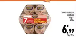 Conad City Tonno olio oliva Rio Mare offerta
