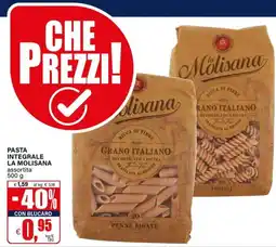Il Gigante Pasta integrale la molisana assortita offerta