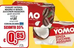 Il Gigante Yogurt intero Yomo offerta
