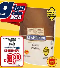 Il Gigante Grana Padano DOP Ambrosi offerta