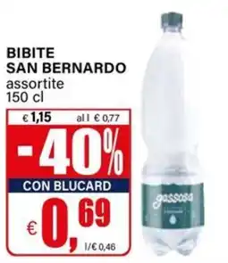 Il Gigante Bibite San Bernardo assortite offerta