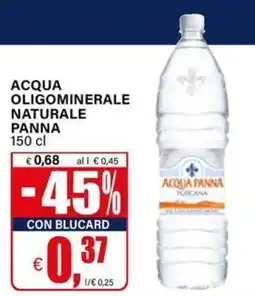 Il Gigante Acqua Panna offerta