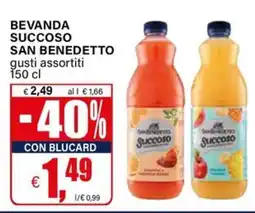 Il Gigante Bevanda succoso San Benedetto offerta