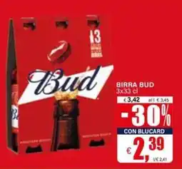 Il Gigante Birra Bud offerta