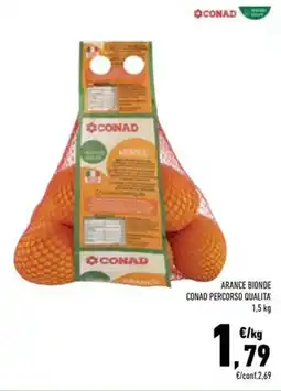 Conad Superstore Arance bionde Conad percorso qualità offerta